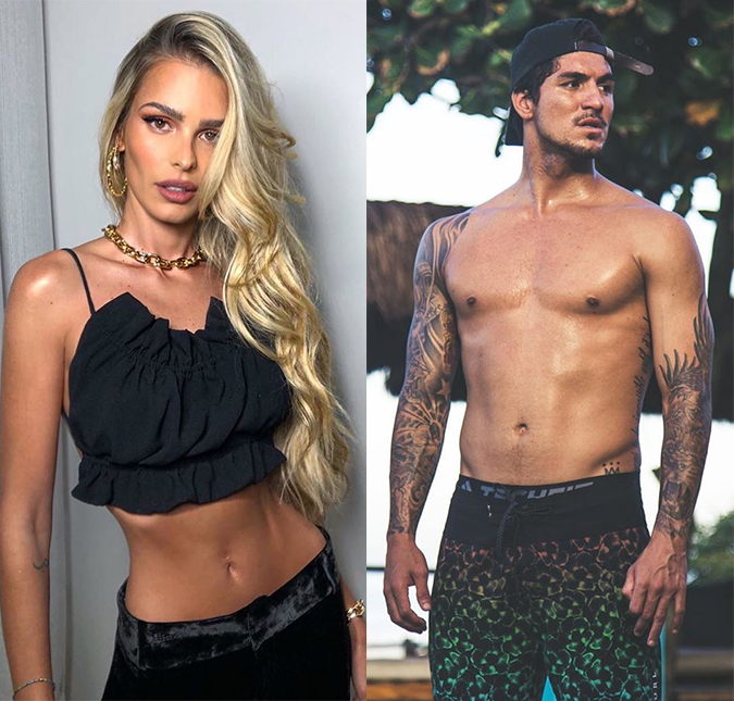 Yasmin Brunet aparece em vídeo publicado por Gabriel Medina