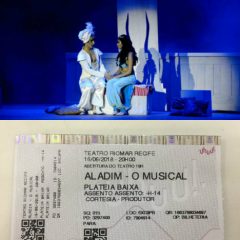 Promoção: par de convites para Aladim – o musical