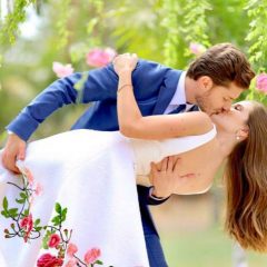 Klebber Toledo e Camila Queiroz casam-se no civil