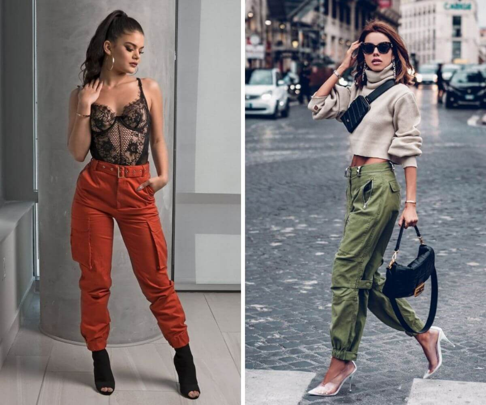 Calça cargo feminina: looks e como usar essa tendência - We Fashion Trends